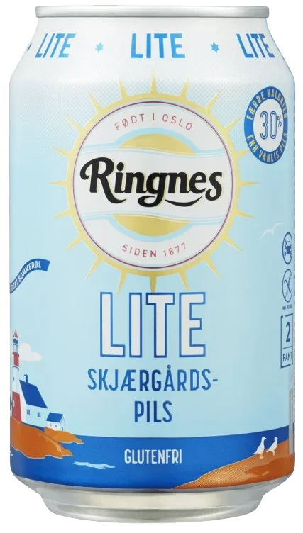 Skjærgårdspils Lite 0,33l boks Ringnes