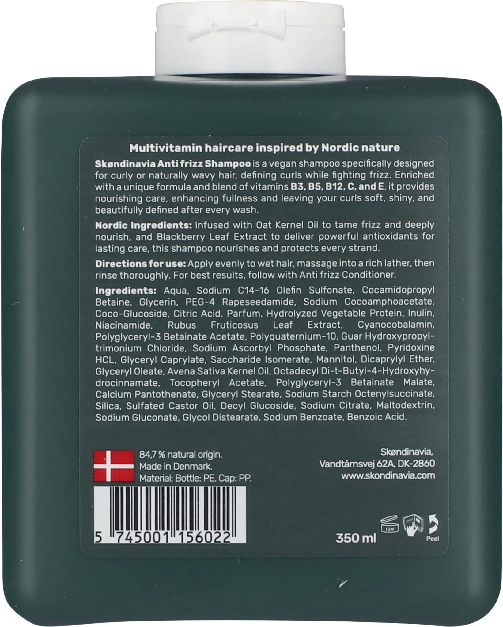Multivitamin Haircare Anti Frizz Shampoo