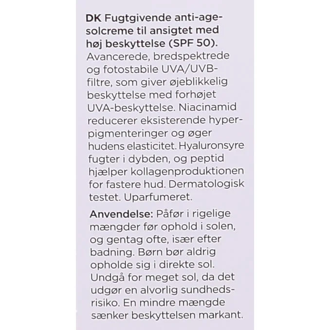 Ansiktskräm Sun Age Defense SPF 50