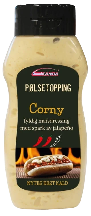 Pølsetopping Corny 200ml Kanda