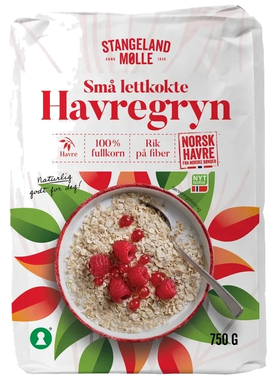 Havregryn Små 750g Stangeland Mølle
