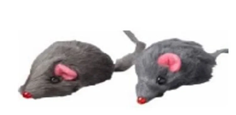 Katteleke Pelsmus 2stk