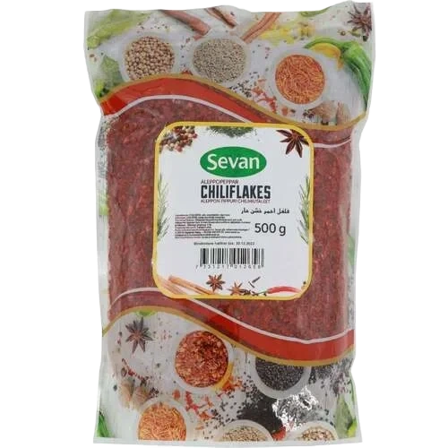 Chiliflakes Aleppopeppar