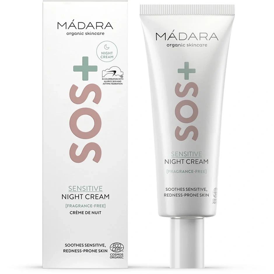 MÁDARA SOS + SENSITIVE Night Cream