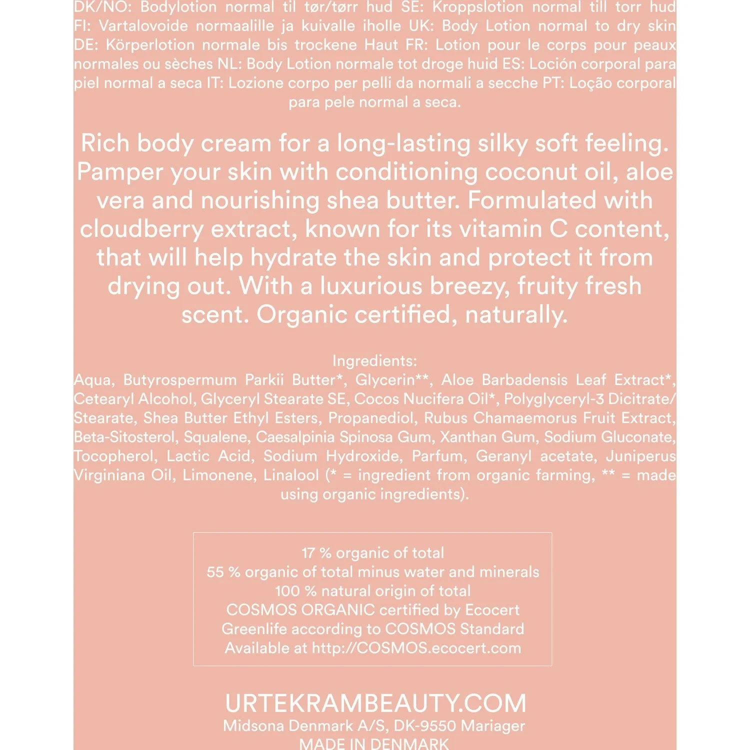 Body Cream Nordic Berry