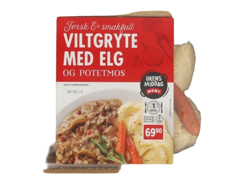 Viltgryte m/Potetmos 460g Meny