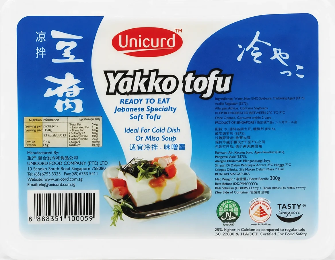 Unicurd T4 Yakko Tofu 300g