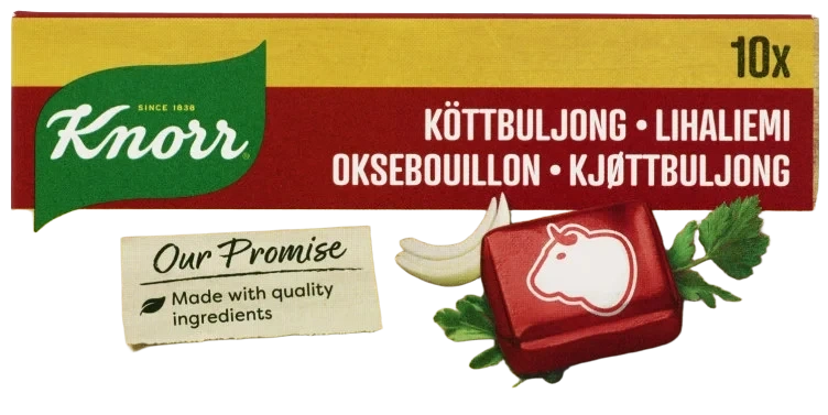 Kjøttbuljong 10stk Knorr