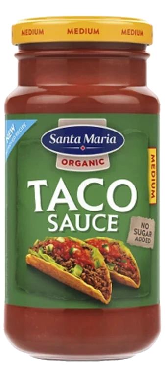 Taco Sauce Organic 230g St.Maria
