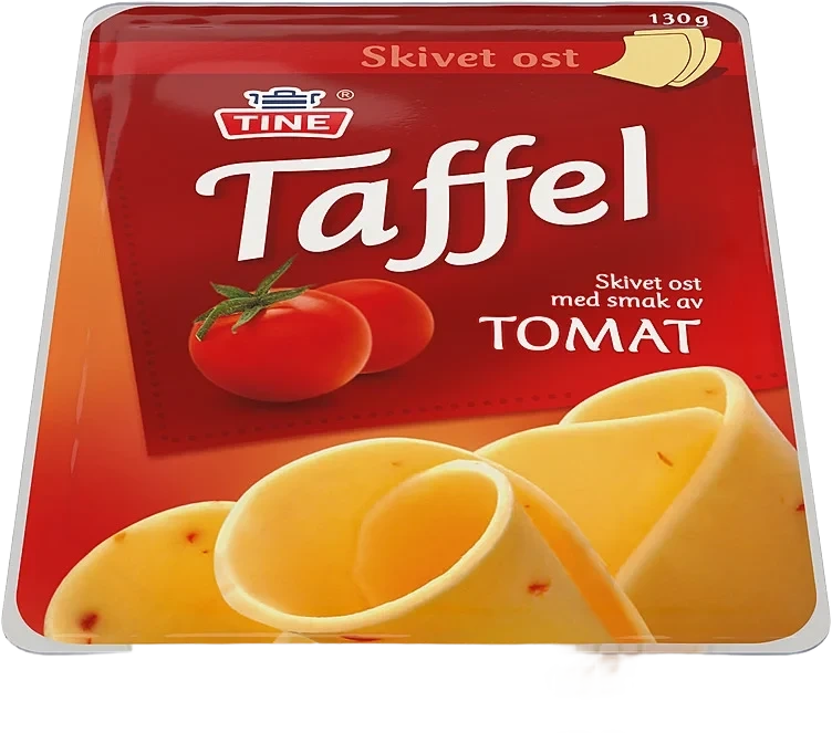 Taffel tomatost i skiver   130g