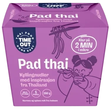 NORAMIX BRANDS AS Time Out Pad Thai Kylling med Nudler