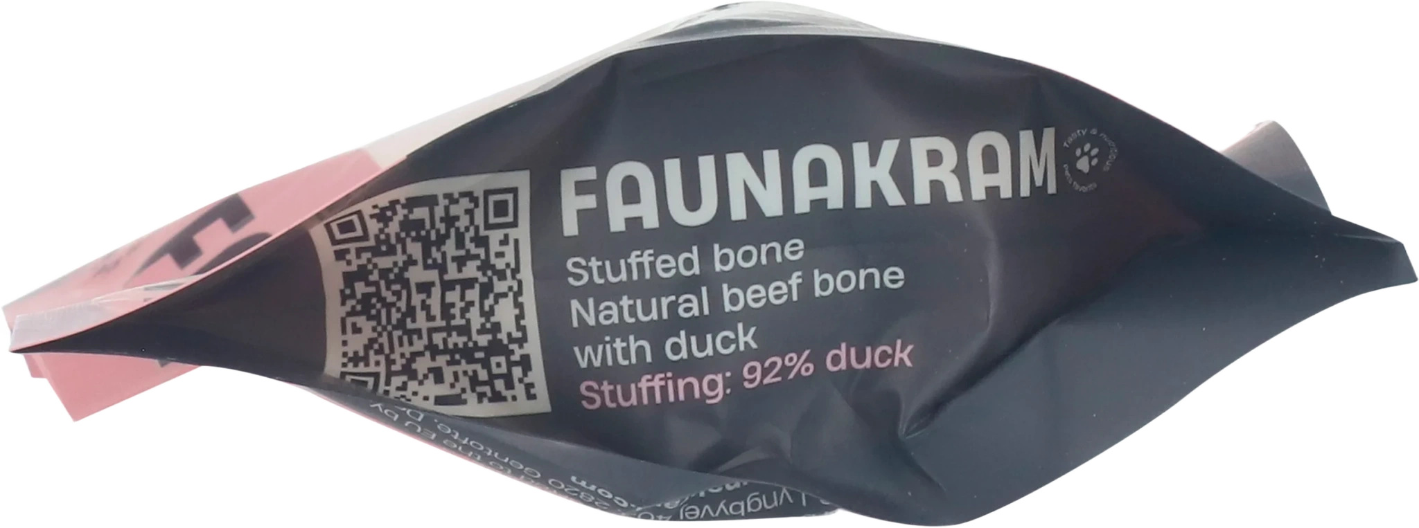 Faunakram Natural beef bone with stuffing: 92% duc