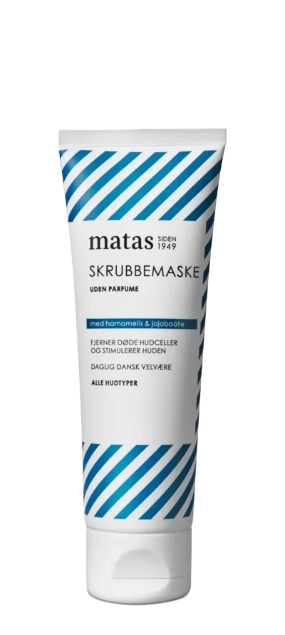 Matas Striber Scrub Mask For All Skin Types Fragrance Free 80 ml