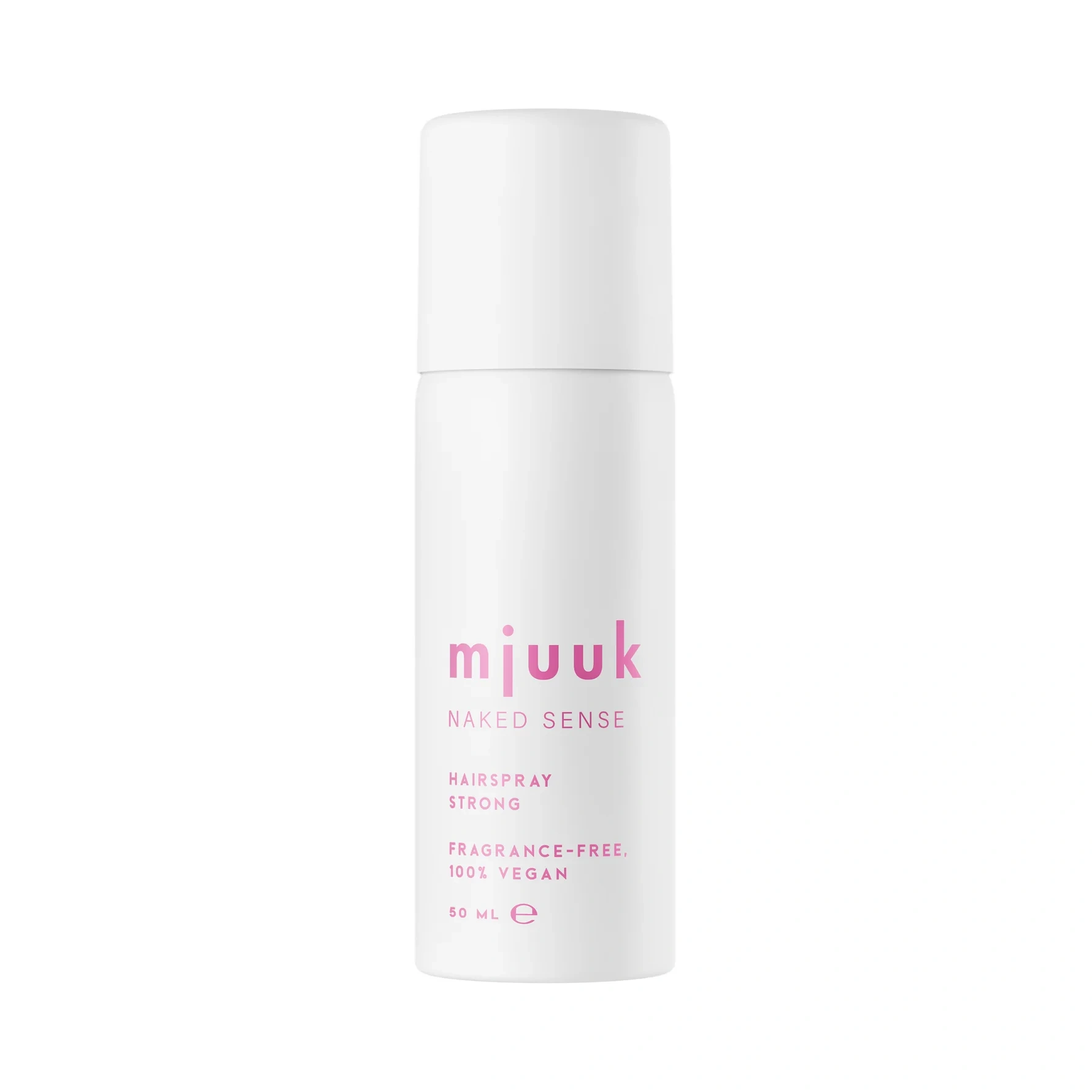 Mjuuk Naked Sense Fragrance-Free Hairspray Strong 50 ml