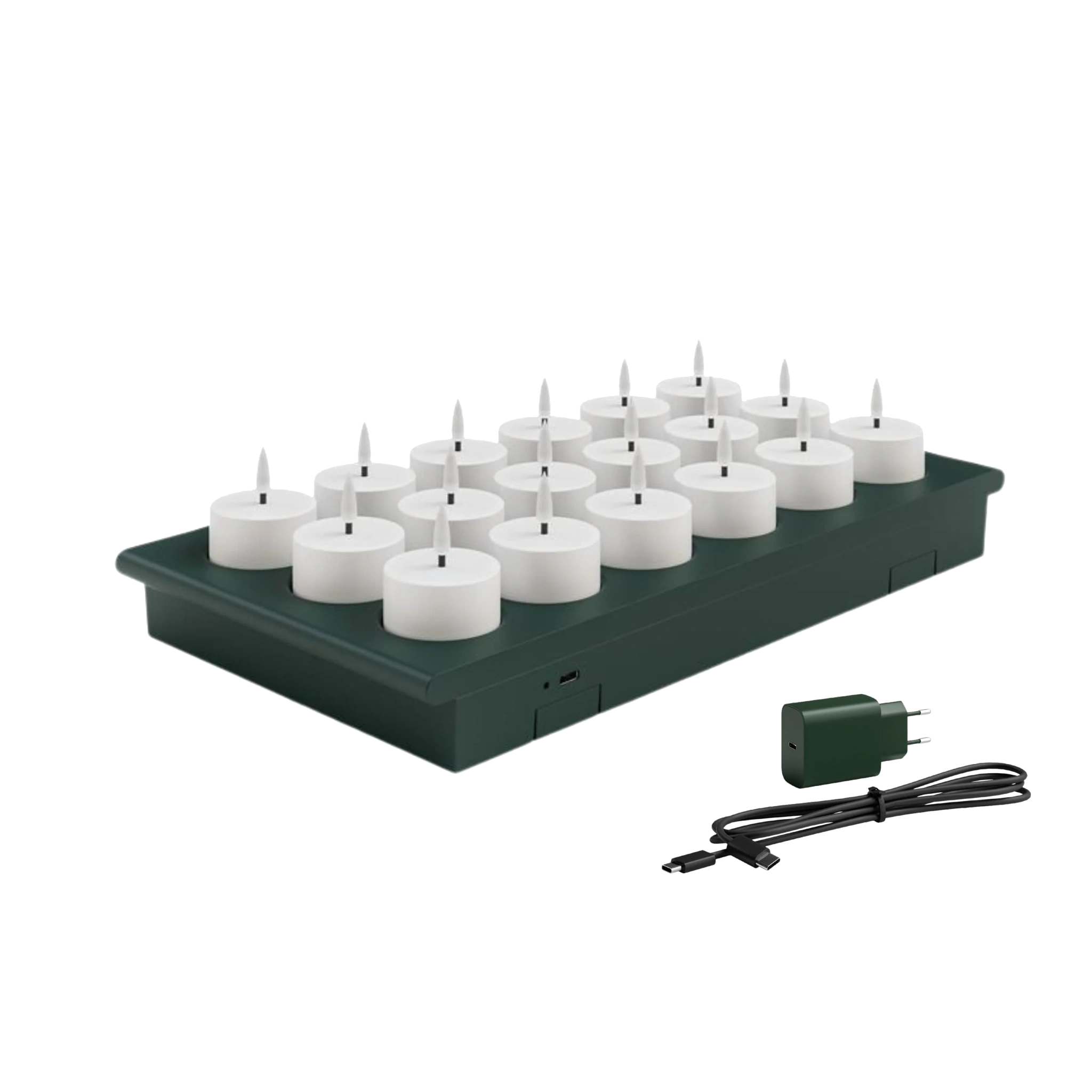LED Tealight Grön