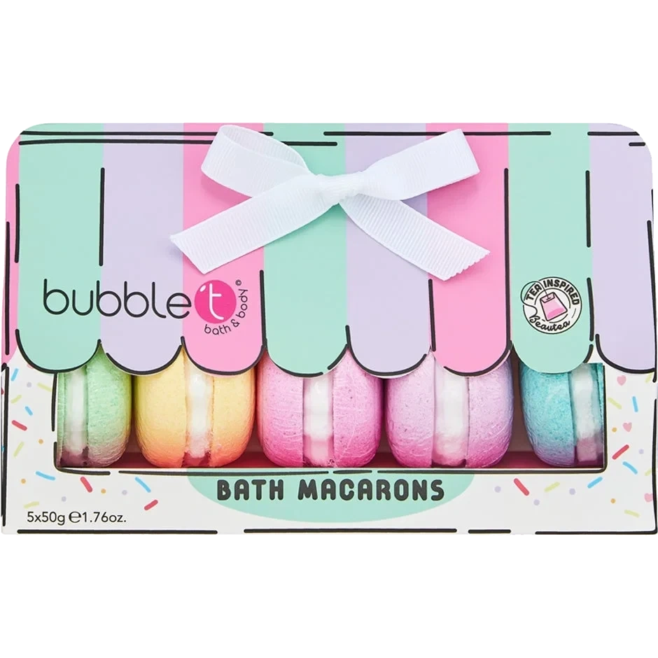 BubbleT Cartoon Macaron Bath Fizzer Set