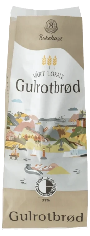Gulrotbrød Bakehuset Ikke Skåret