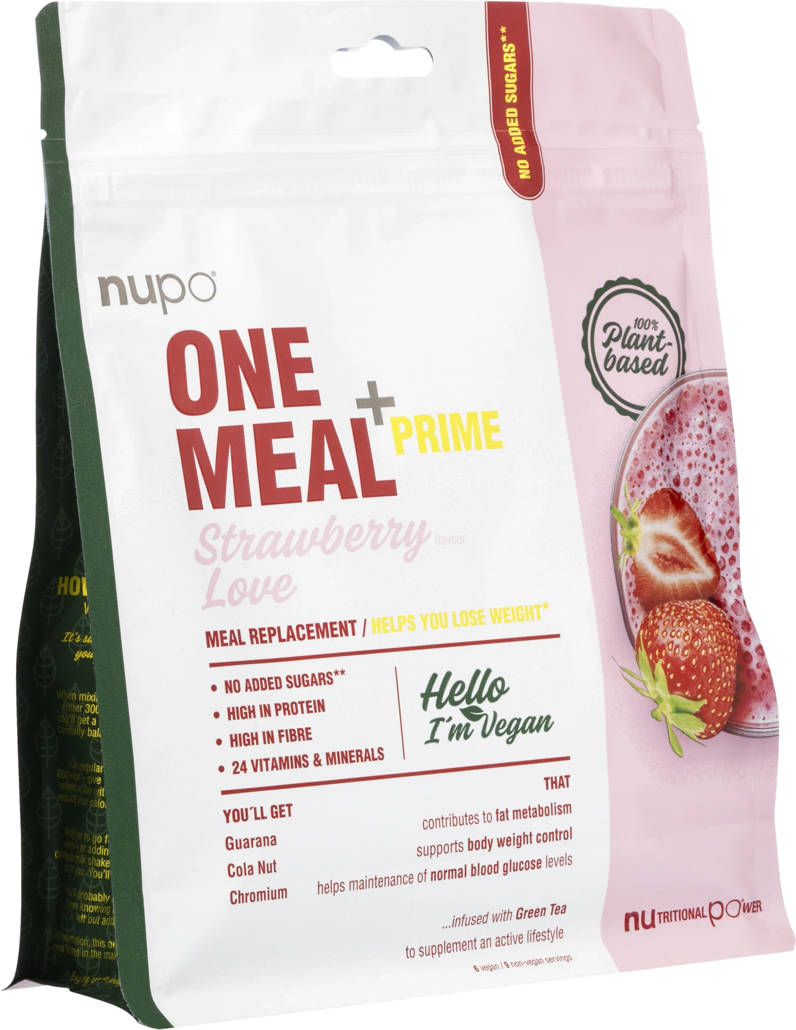 One Meal +Prime Strawberry Love