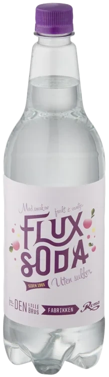 Flux Soda uten Sukker 1l Roma