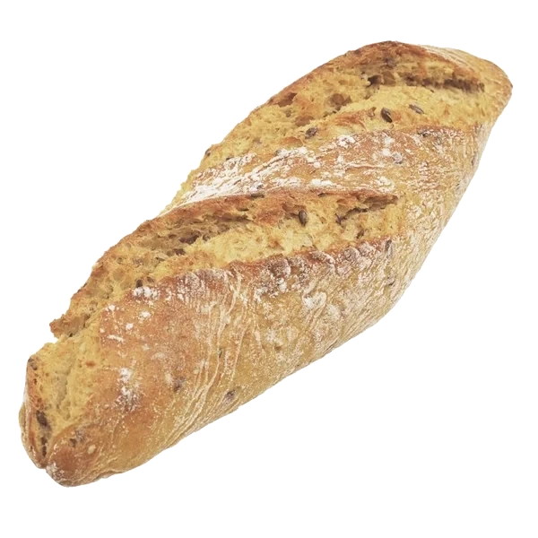 Petit Pain Rustic Multigrain 125g Baguett Surdeig