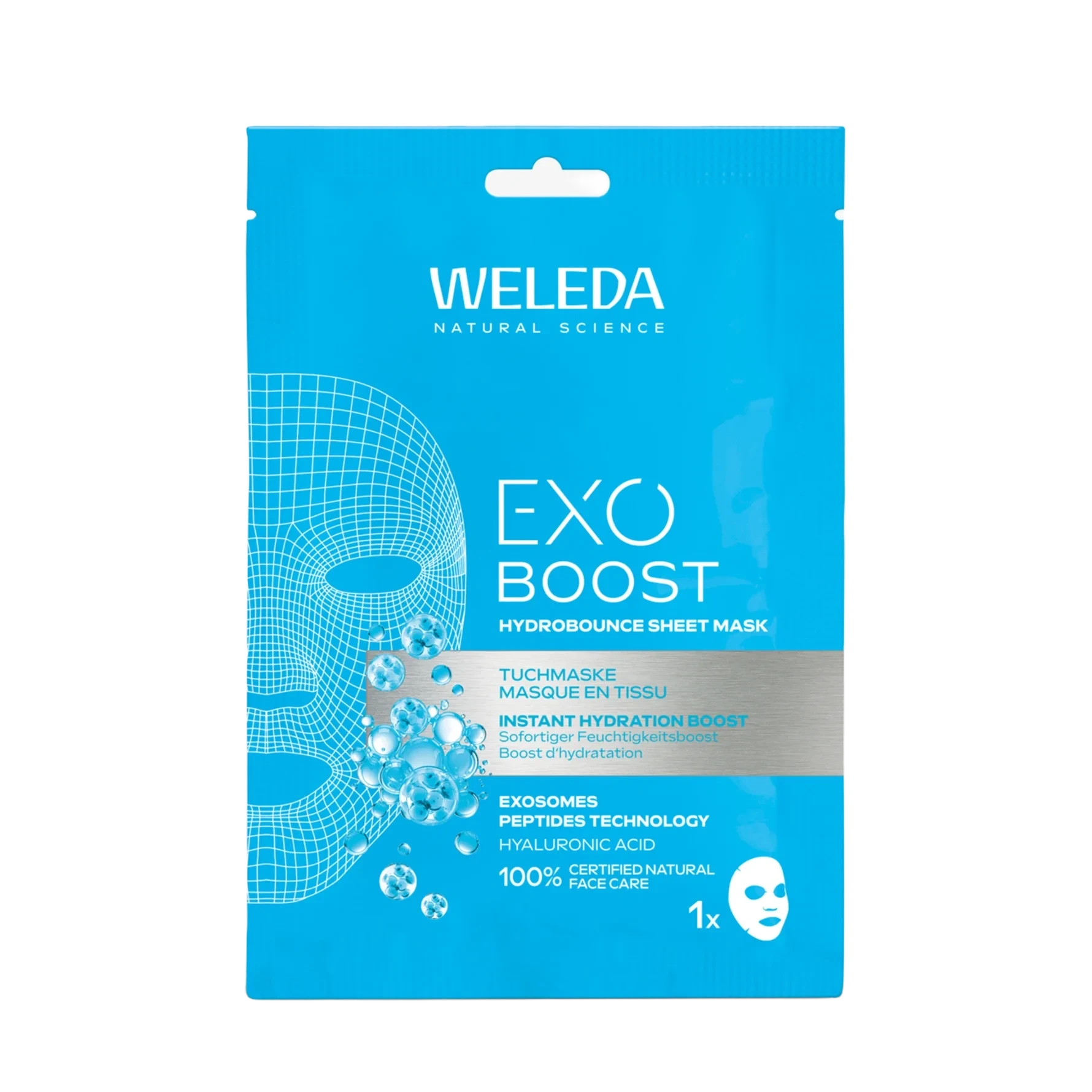Weleda Exo Boost Hydrobounce Sheet Mask 20 ml