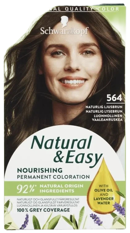 Natural & Easy 564 Lysbrun Hårfarge