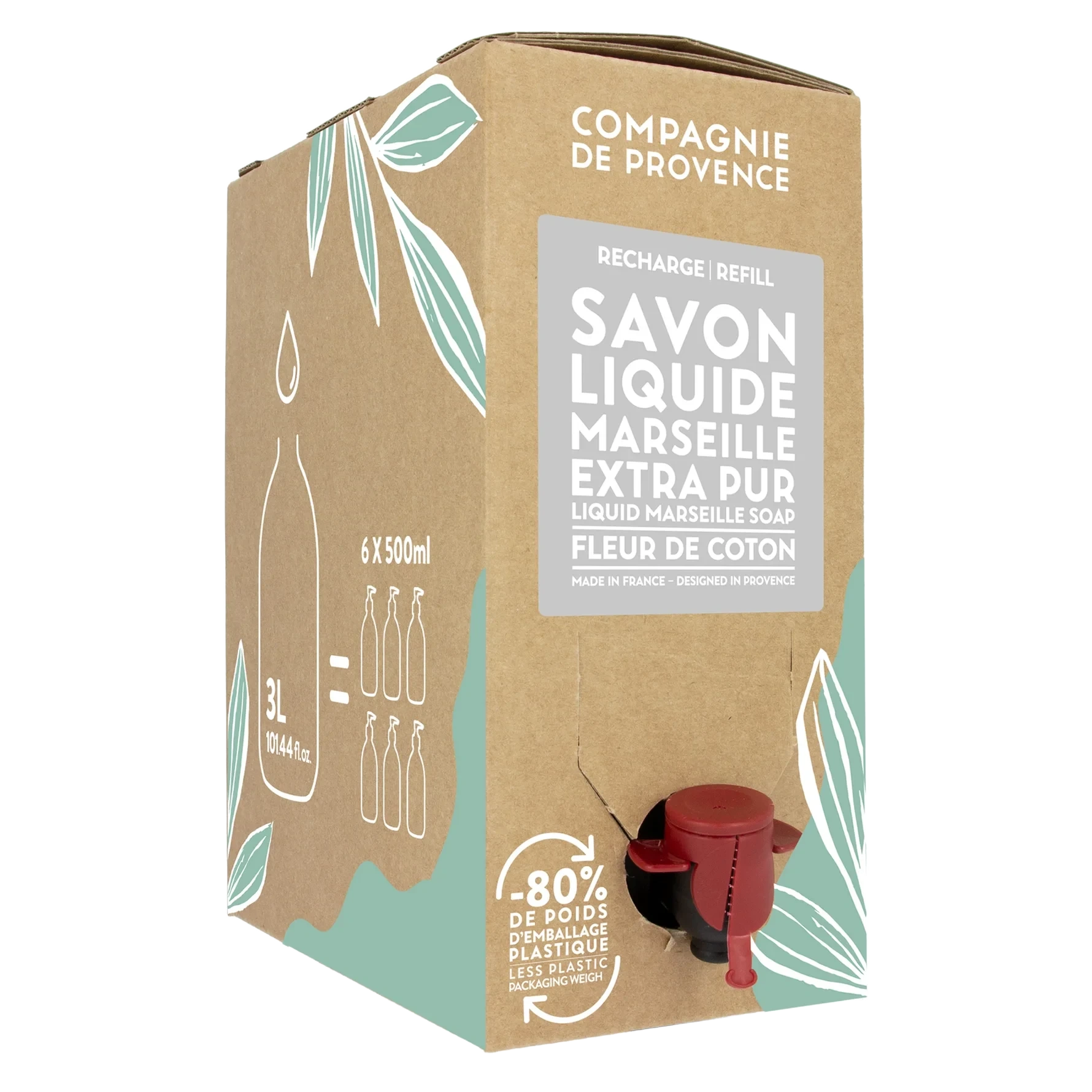 Compagnie de Provence Liquid Marseille Soap Refill