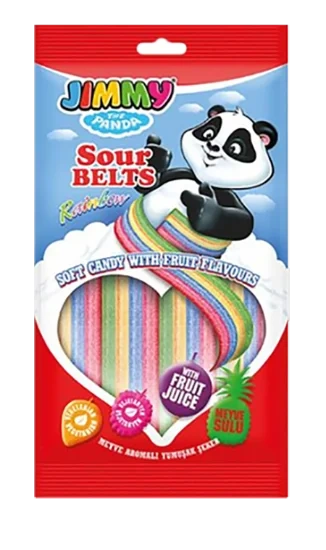 Jimmy Sour Belts 75g