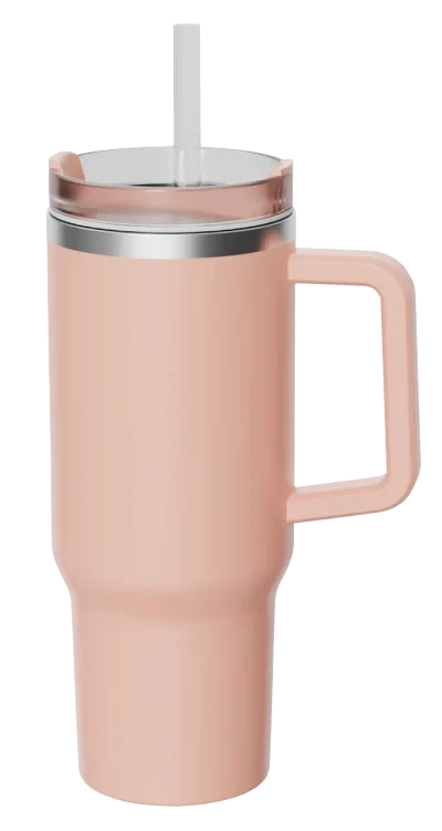 Tumbler - Light Pink 1200ml Pantone Tumbler