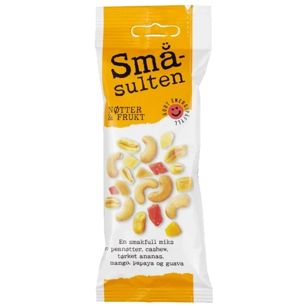 Småsulten Mix Nøtter&Frukt 60g