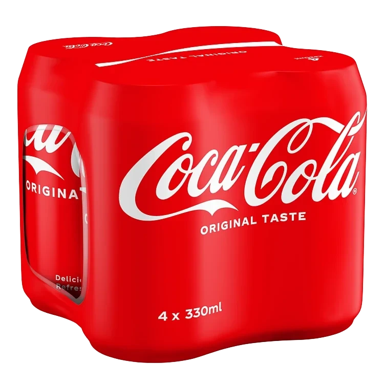 Coca-Cola 0,33lx4 boks