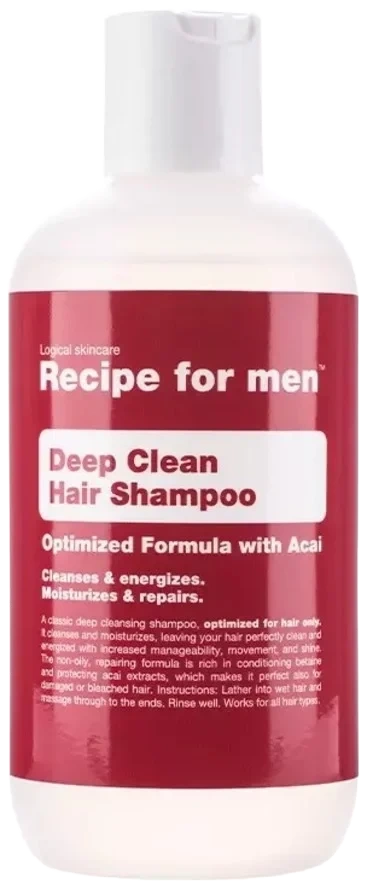 Recipe For Men Deep Cleansing Shampoo 250 ml