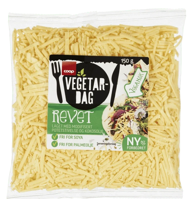 Vegetardag Revet 150g