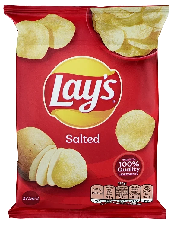 Chips salted 27,5g