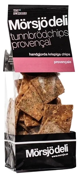 Tunnbrödchips Provençal 100gr Mörsjö Deli