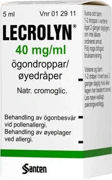 LECROLYN Ögondroppar flaska
