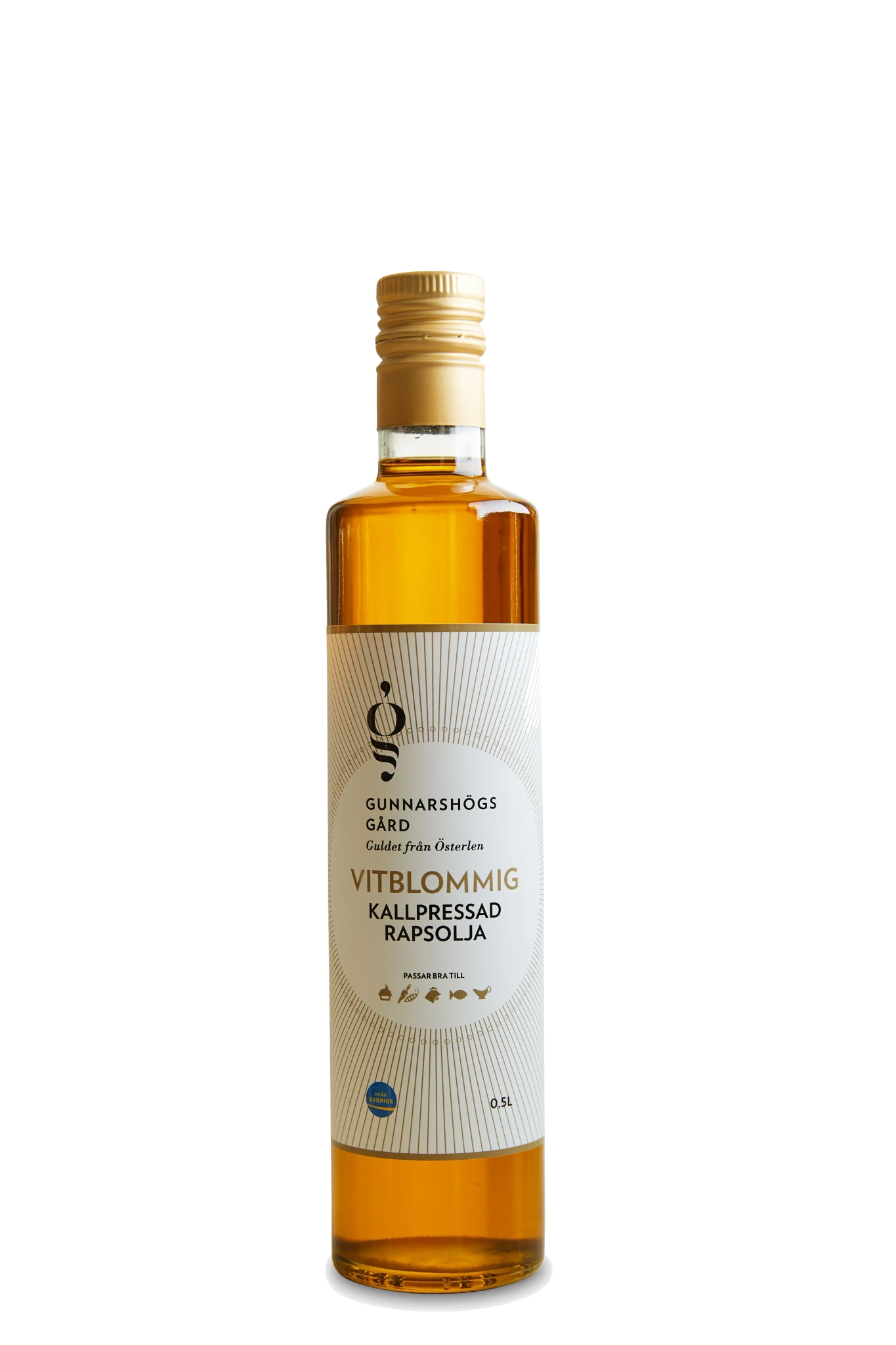 Vitblommig