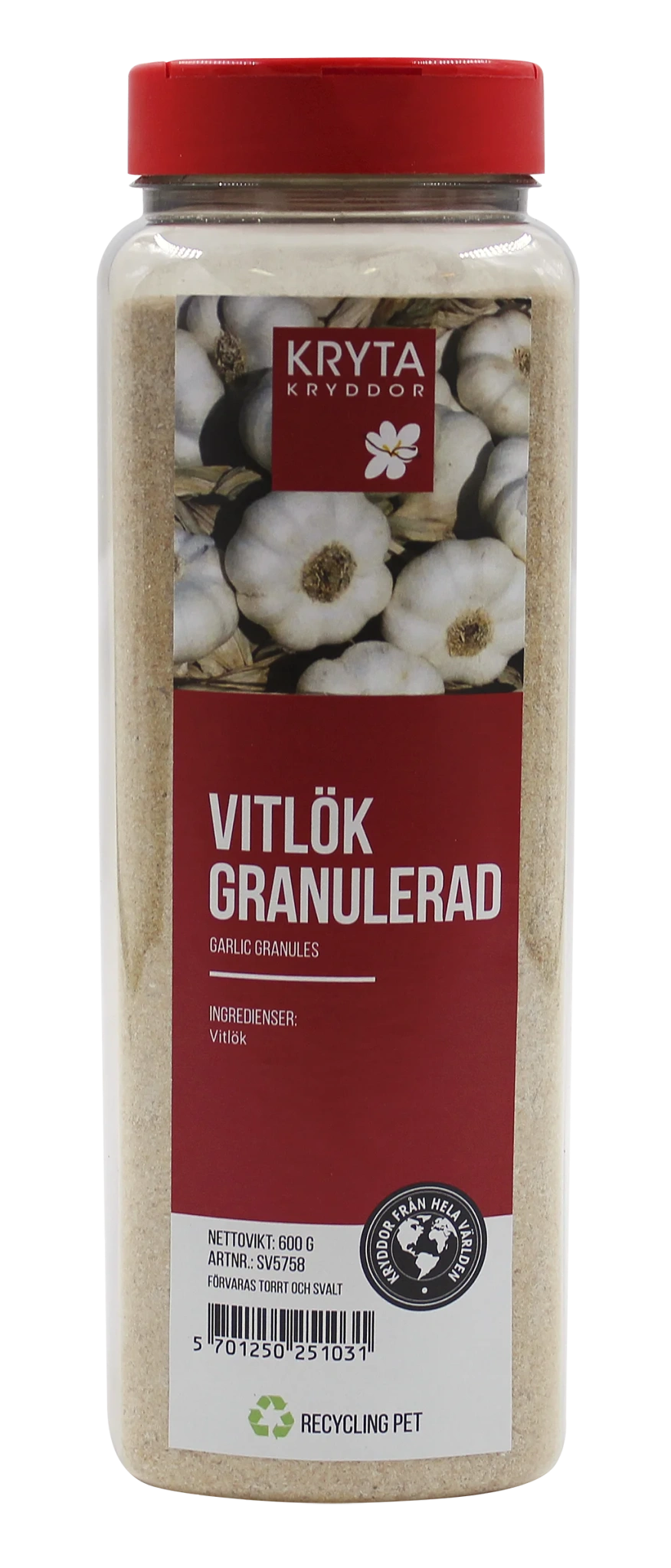 Vitlök granulerad