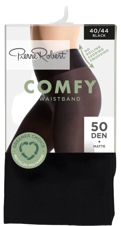 Tights Comfy 50 Den Black 40-44 Pierre-Robert