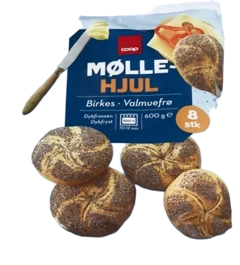 Frz Kaiser Rolls W/poppy Seeds