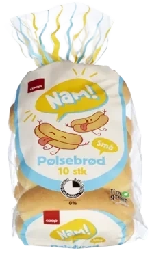 Coop Nam Små Pølsebrød 300g