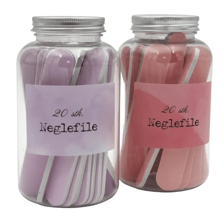Neglefiler i Krukke 20stk
