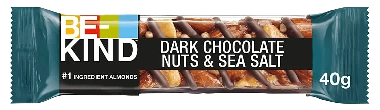 Glutenfri Bar Mörk choklad, nötter & havssalt