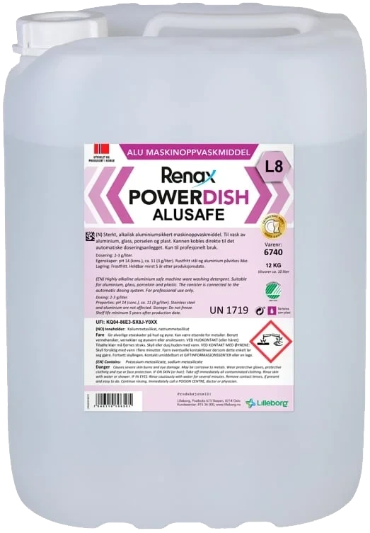 Renax powerdish alusafe  12kg