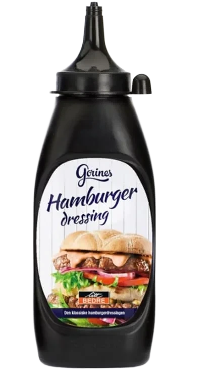 Hamburgerdressing 345ml Gorines