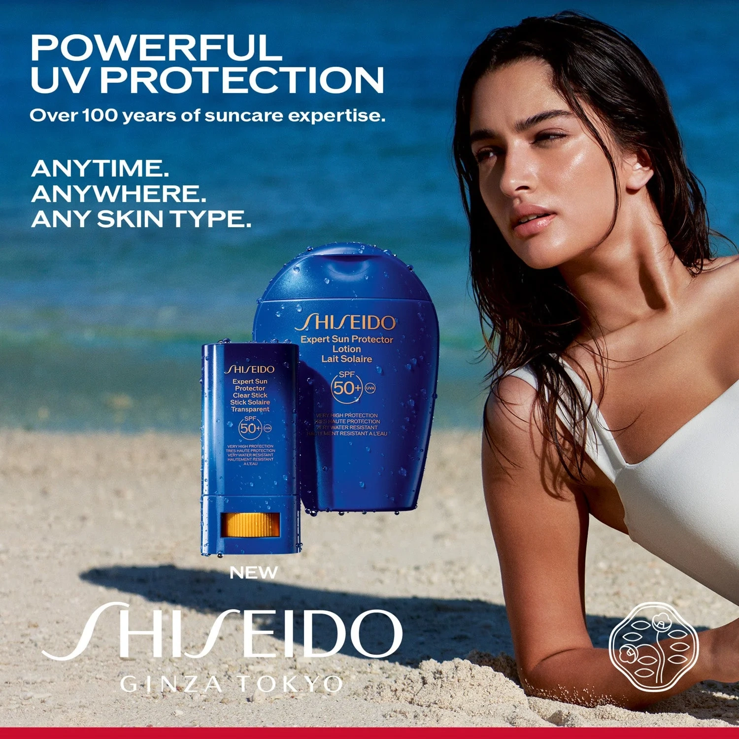 Shiseido Global Sun Care Clear Stick SPF50+