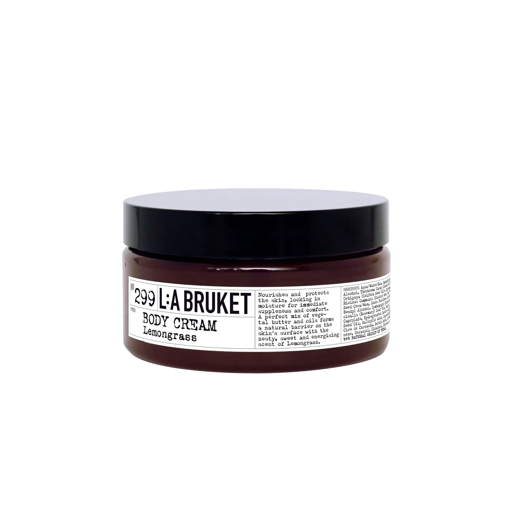 L:A BRUKET 298 Body Cream Lemongrass 350 g