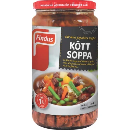 Köttsoppa 3-4 Port