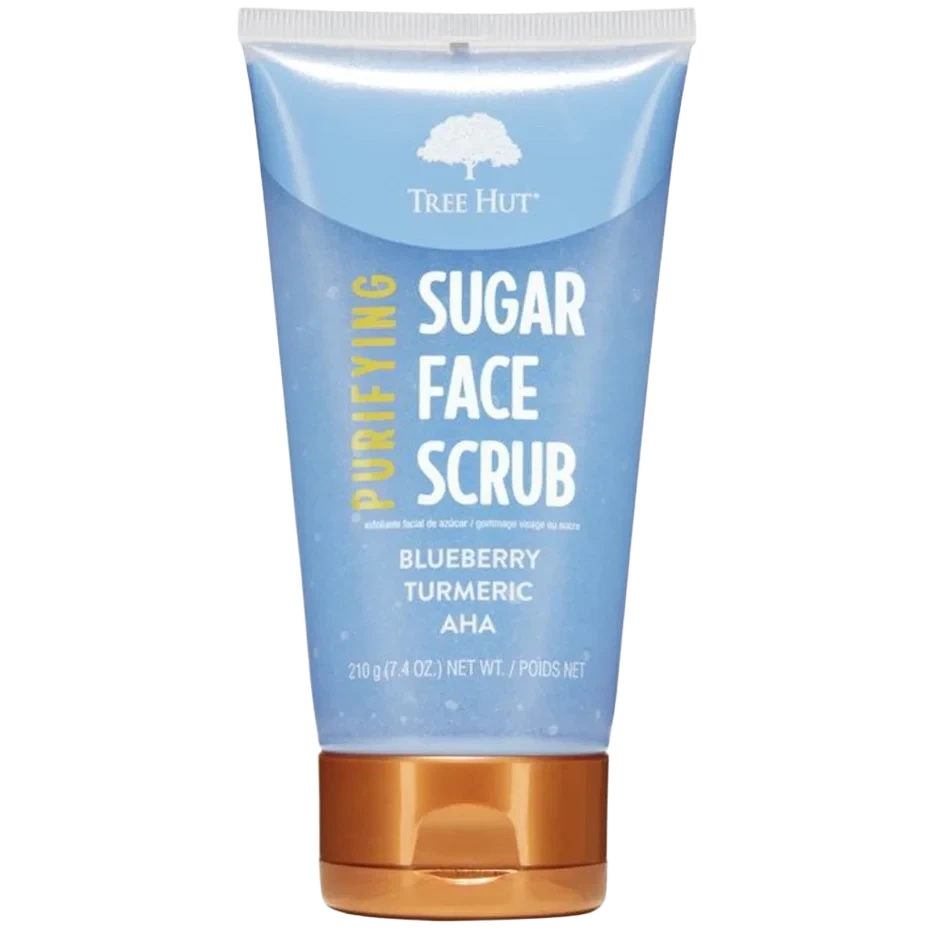 Tree Hut Purifying Face Scrub Blueberry Turmeric