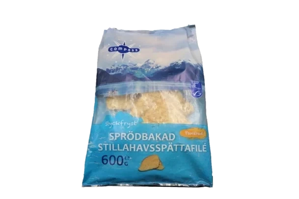 Sprödbakad Stillahavspättafilé MSC